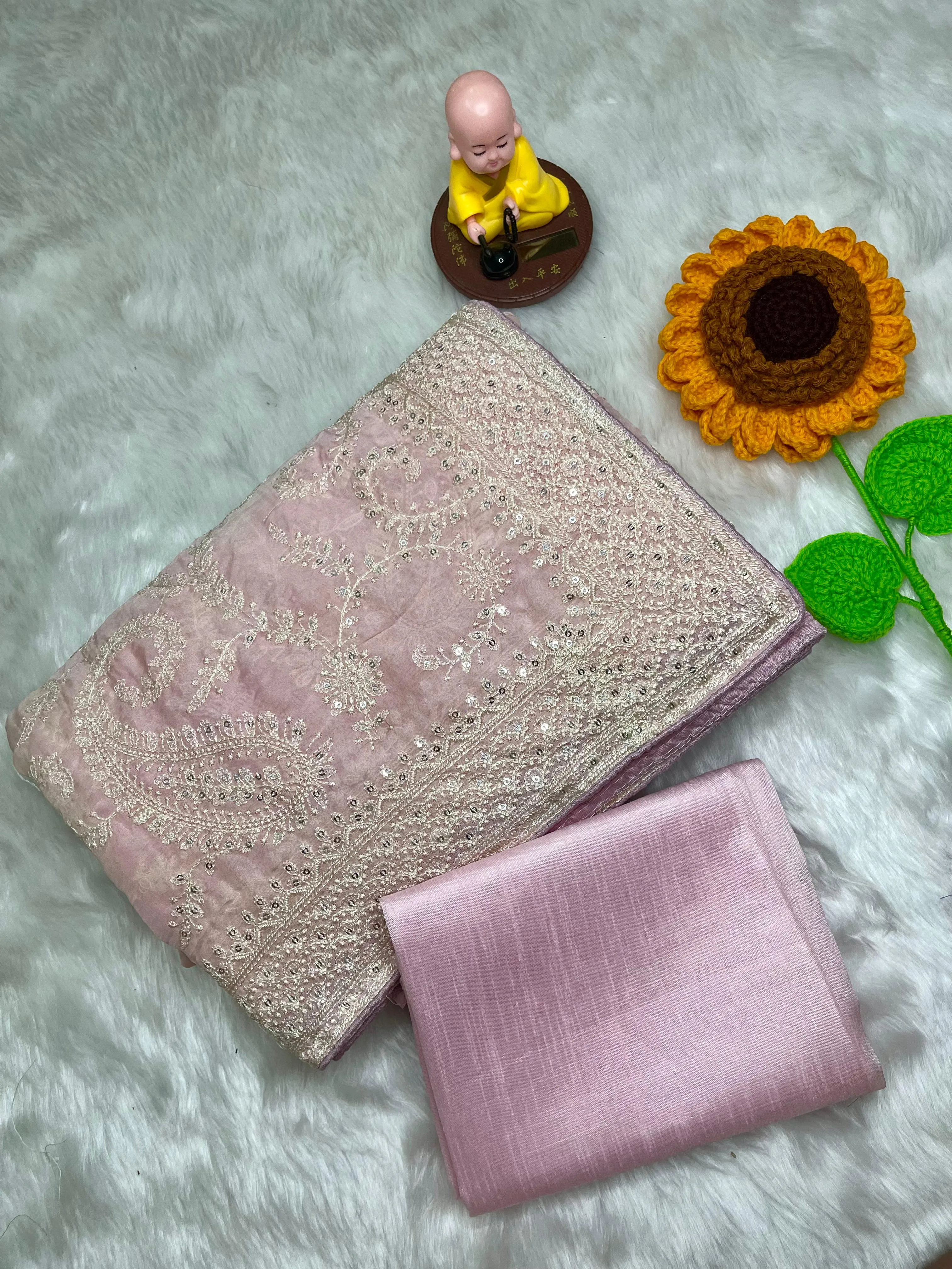 Silk Fabric Premium Saree - Image 5 in Surat